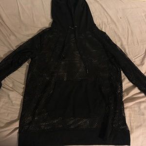 Mesh hoodie